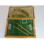 A mid century Soccerette table football