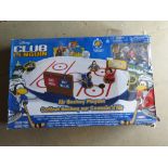 A Disney Club penguin air hockey playset