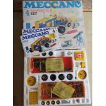 Meccano 4 Motorised set inc book of mode