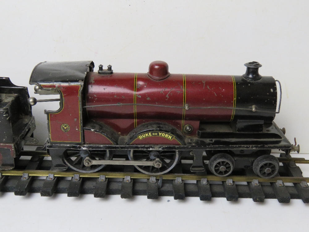 A Bassett-Lowke Ltd London and Northampton 'Duke of York 1930' 4-4-0 clockwork locomotive and coal - Image 6 of 7