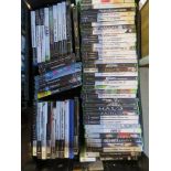 A quantity of assorted video games inc XBox, PS2, PS3, XBox 360 and Wii. Untested.