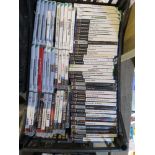 A quantity of assorted video games inc PS2, XBox 360, Wii, PSP and PS3. Untested.