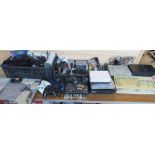 A quantity of video game equipment and consoles inc XBox 360, PS1, PS2, Commodore, Sega Mega Drive,