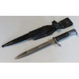 A WWII German K98 parade bayonet scabbar