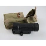 An Elcan 4 x reticle scope with Picatinn
