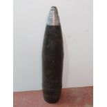 An inert WWII German Kwk40 HE projectile