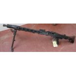 A deactivated WWII German MG42 7.92mm ma