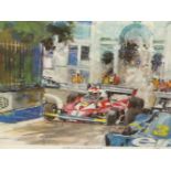 WALTER GOTSCHKE (1912-2000), ARR. THE 1958 GERMAN GRAND PRIX AND THE 1976 MONACO GRAND PRIX, TWO