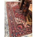 A PERSIAN HERIZ CARPET 326x249cms