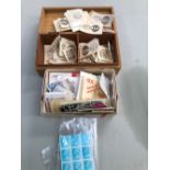A QUANTITY OF STAMPS ETC.