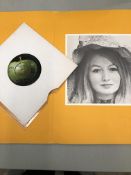 TWO APPLE RECORDS PROMO FOLDERS; PART OF "OUR FIRST FOUR" PROMO PACKAGE APPLE 2 & 4; MARY HOPKIN A