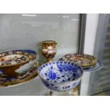 VARIOUS IMARI DECORATED CHINA WARES ETC.