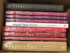 A QUANTITY OF BUTTERFLY REFERENCE BOOKS 17 VOLUMES BY BERNARD D'ABRERA. AND ONE OTHER