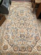 AN ORIENTAL CARPET OF PERSIAN DESIGN 283x188cms