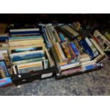 A LARGE QUANTITY OF BOOKS, REFERENCE WORKS ETC.