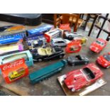 A QUANTITY OF MODERN DIE CAST VEHICLES INC. BURAGO.