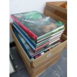 A QUANTITY OF BUTTERFLY REFERENCE BOOKS 17 VOLUMES BY BERNARD D'ABRERA. AND ONE OTHER