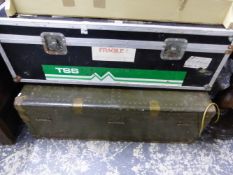TWO VARIOUS CABIN TRUNKS