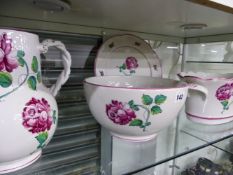 A GROUP OF TIFFANY AND CO RETAILED STRASBOURG FLOWERS PATTERN CHINA WARES.