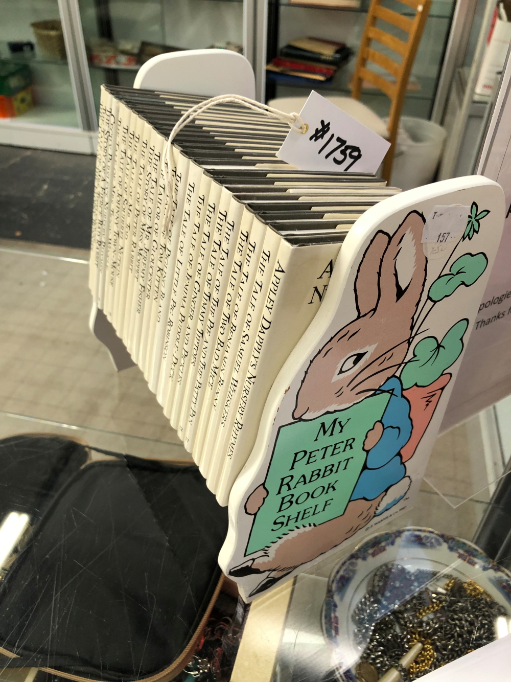 BOOKS: MY PETER RABBIT BOOK SHELF. TOGETHER WITH TWENTY THREE BEATRIX POTTER BOOKS - Image 4 of 4