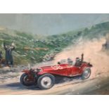 RODNEY DIGGENS (B 1937), ARR. NUVOLARI AND CAMPAGNONI IN AN ALFA ROMEO 8C-2300 MM ON THE FUTA