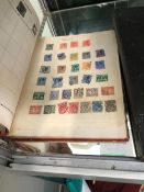 A COLLECTION OF LOOSE STAMPS AND ALBUMS ETC.