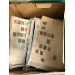 A LARGE QUANTITY OF WORLD STAMPS.