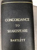 JOHN BARTLETT, A COMPLETE CONCORDANCE OF SHAKESPEARE, 1894