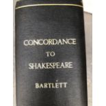 JOHN BARTLETT, A COMPLETE CONCORDANCE OF SHAKESPEARE, 1894