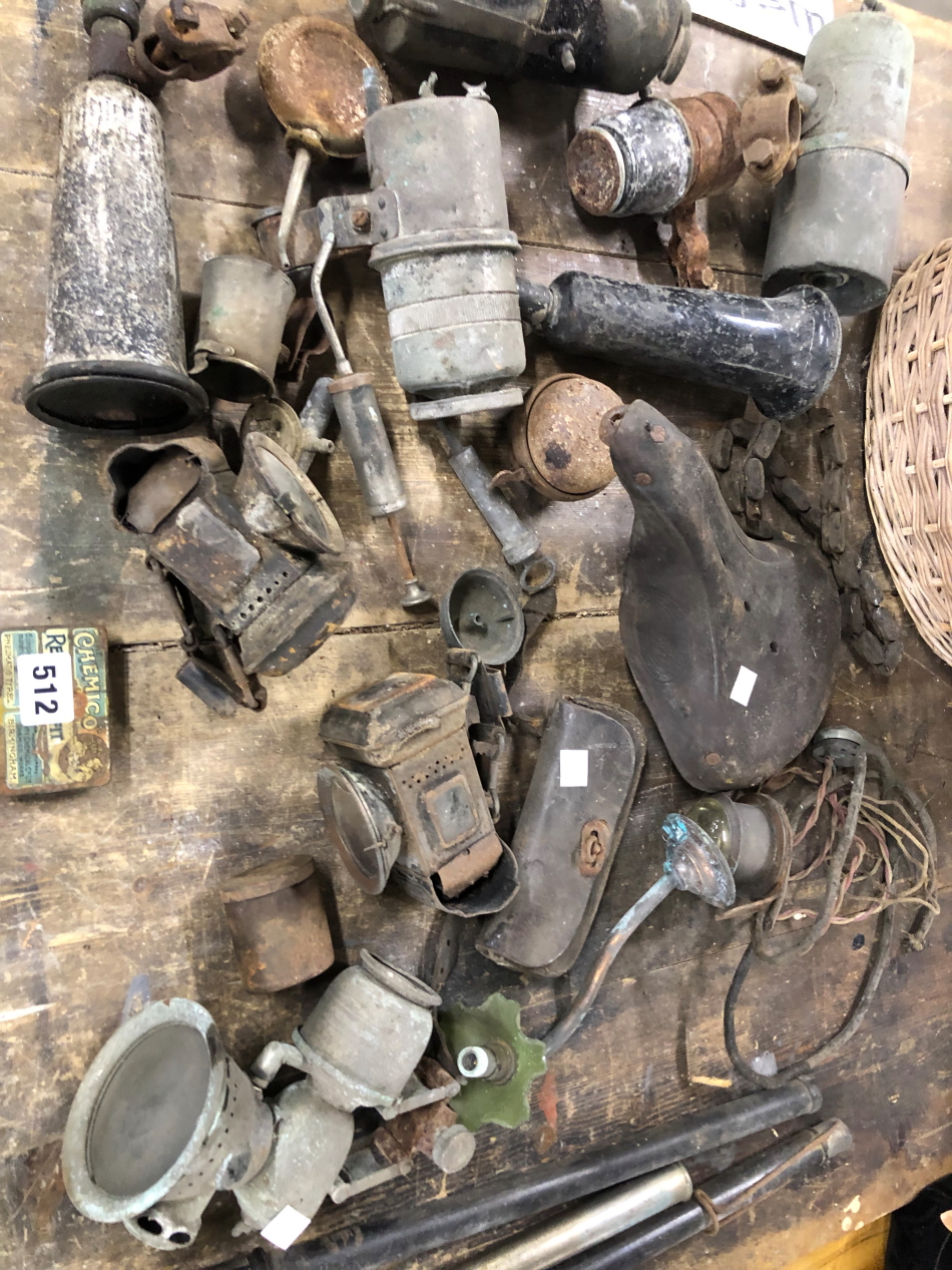 VINTAGE CYCLE LAMPS ETC.