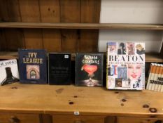 BOOKS. ASSOULINE PUBLICATION EDITIONS INCLUDING BEATON, NO SMOKING, VINTAGE COCKTAILS, DRESSING IN