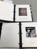 TWO VOLUMES OF THE X-FILES STYLE GUIDE FROM FOX LICENSING AND MERCHANDISING