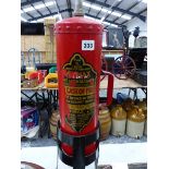 A VINTAGE MINI MAX FIRE EXTINGUISHER.