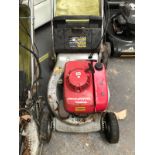 A HONDA HRA2160 LAWN PETROL.