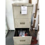 A FILING CABINET CONTAINING VARIOUS HAND AND POWER TOOLS.