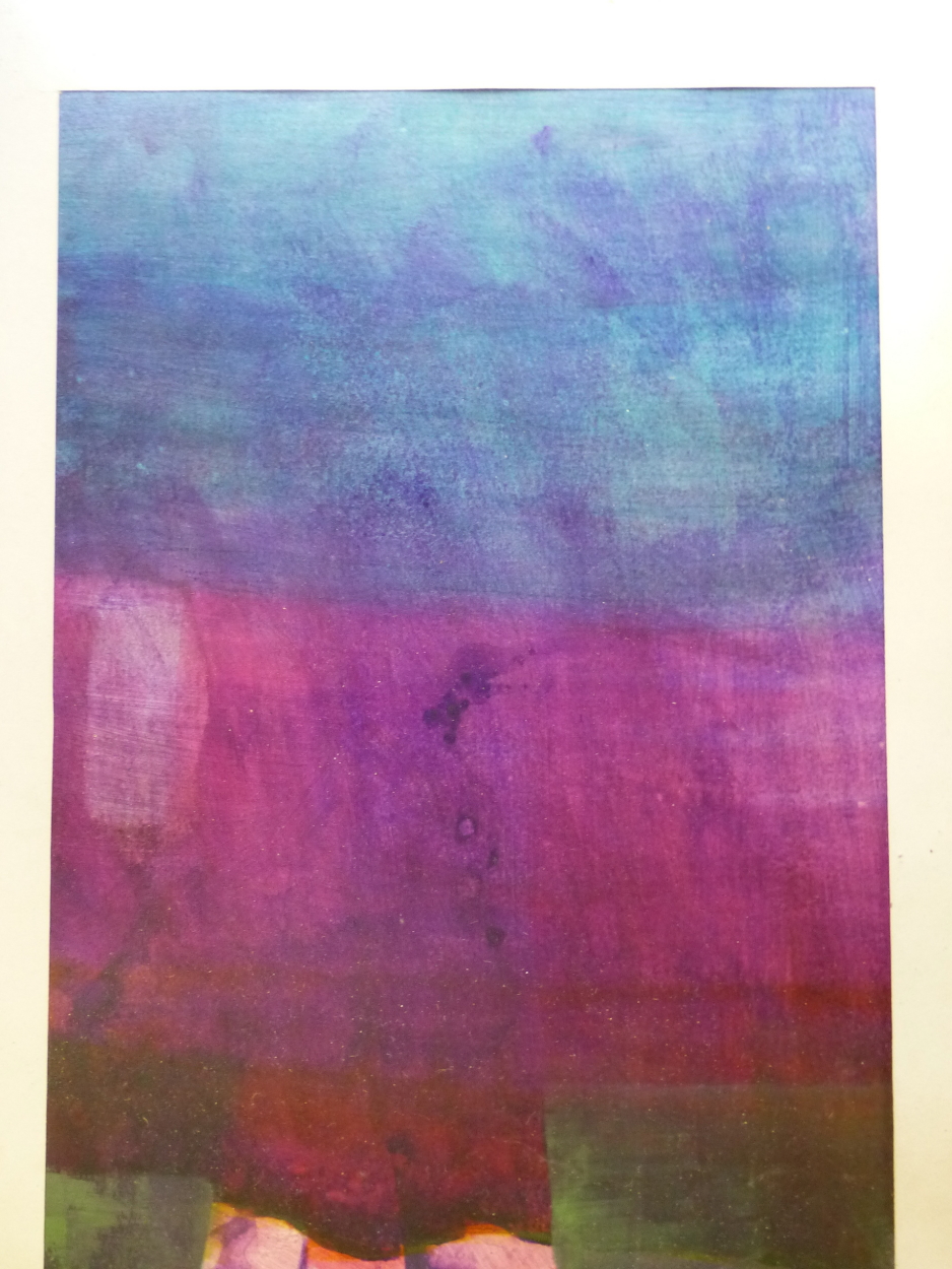 ARTHUR YAP (1943-2006), AN ABSTRACT, GOUACHE, LABELLED VERSO. 50.5 x 24.5cms. - Bild 3 aus 9