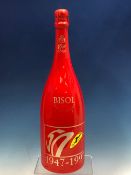A WOODEN CASED MAGNUM OF 1997 BISOL CHAMPAGNE CELEBRATING FIFTY YEARS OF FERRARI