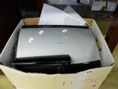 A BOSE LIFESTYLE 38 DVD PLAYER AND OTHER ELECTRICAL'S.