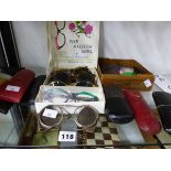 A COLLECTION OF SPECTACLES, CASES AND DARK GLASSES