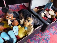 A COLLECTION OF VINTAGE MICKEY MOUSE TOYS.