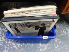 A BOX OF RECORDS.