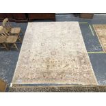 AN ORIENTAL CARPET OF ZEIGLER DESIGN 305 x 240 cms