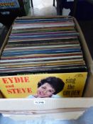 APPROX 100 LPs 1960's - 1980's - MIXED GENRE.