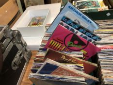 APPROX 140 7" SINGLES - MAINLY 1980'S, ALL WITH PICTURE SLEEVES