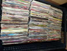 300+ 7" SINGLES - MAINLY 1970s/1980s - ALL IN PICTURE SLEEVES