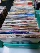 APPROX 140 7" SINGLES - MAINLY 1980'S, ALL WITH PICTURE SLEEVES