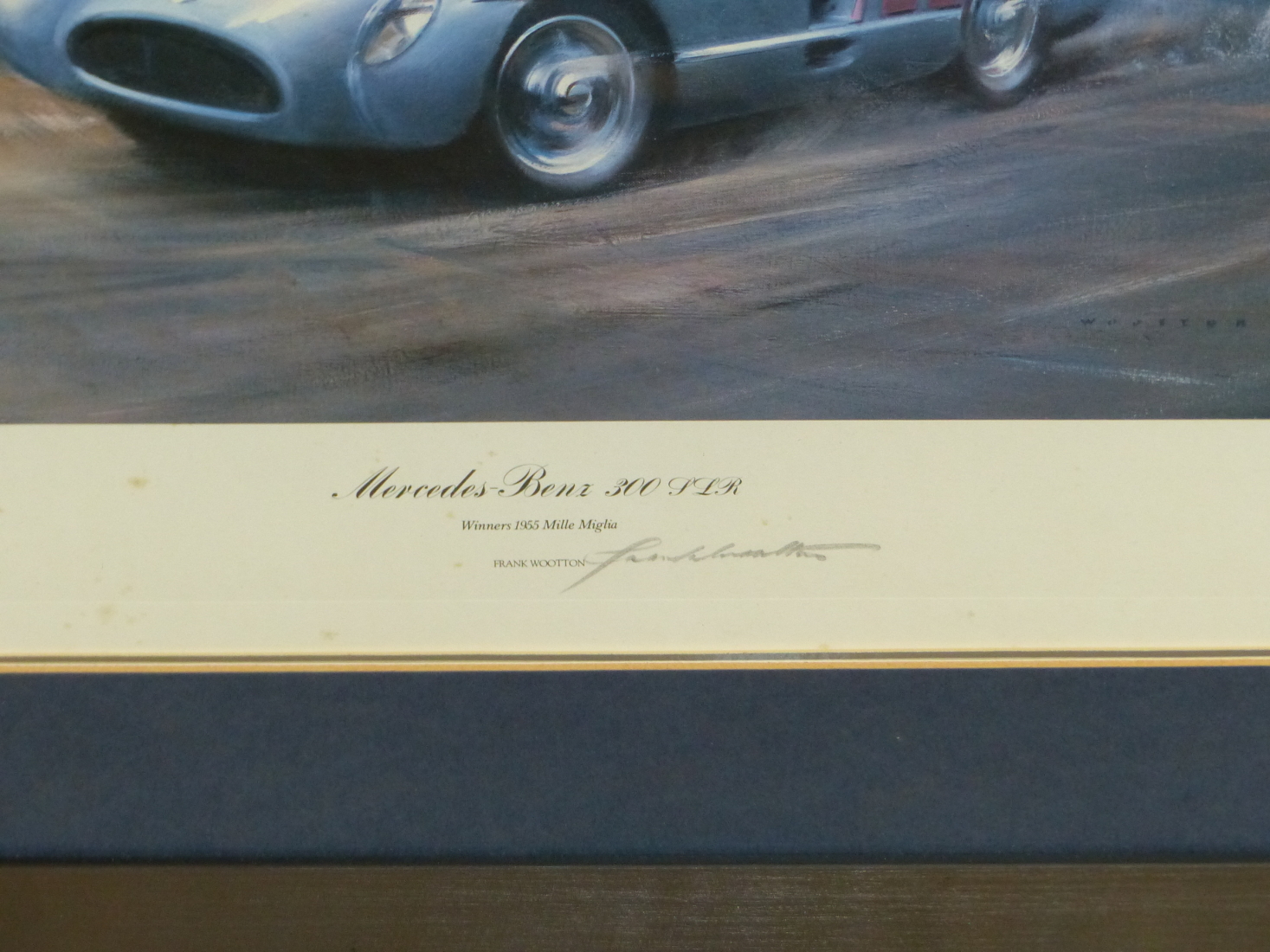 RODNEY DIGGINS, "STERLING MOSS" MONACO 1956, WATERCOLOUR SIGNED AND DATED 1980,TOGETHER WITH - Image 9 of 11