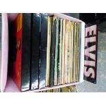 AN EXTENSIVE COLLECTION OF ELVIS PRESLEY VINYL LP RECORDS, APPROX 50 INCLUDING ROCK N ROLL NO 2,