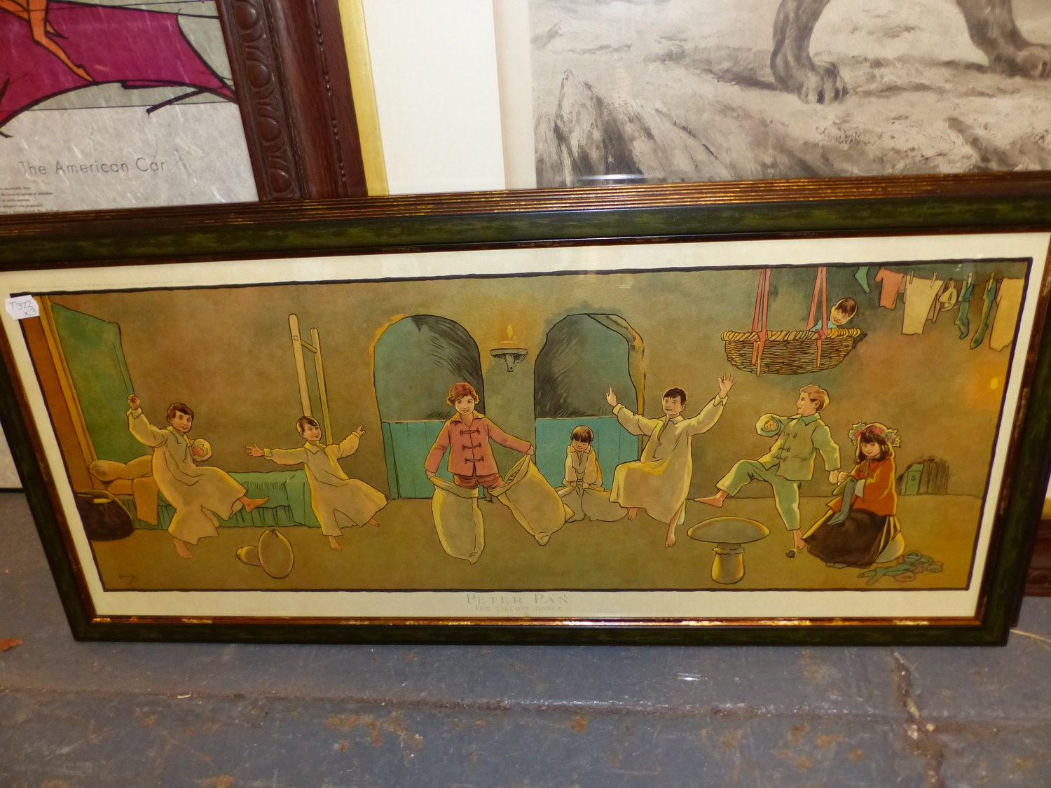 AFTER J. HASSALL (EARLY 20th.C ENGLISH SCHOOL) THREE VINTAGE COLOUR NURSERY PRINTS. 31 x 75cms (3) - Image 4 of 7