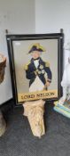 A VINTAGE LORD NELSON PUB SIGN